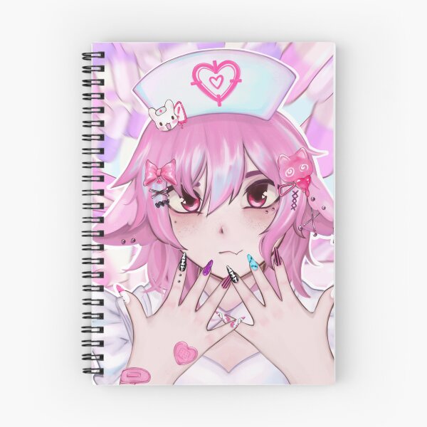 Item preview, Pastel Nurse Kawaii Girl Illustration designed and sold by Mellow-m-g.