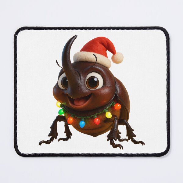 Item preview, Christmas Rhino Beetle designed and sold by Sillytoe.