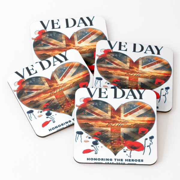 Item preview, VE Day 80th Anniversary – Commemorative Edition (May 8, 1945–2025) designed and sold by GhoulishGaze.