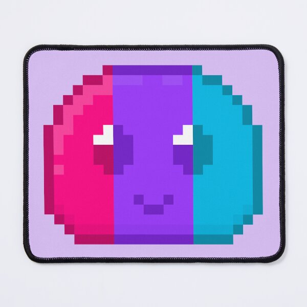 Item preview, Androgyne Pride Pixel Slime designed and sold by Lilac-Cat.