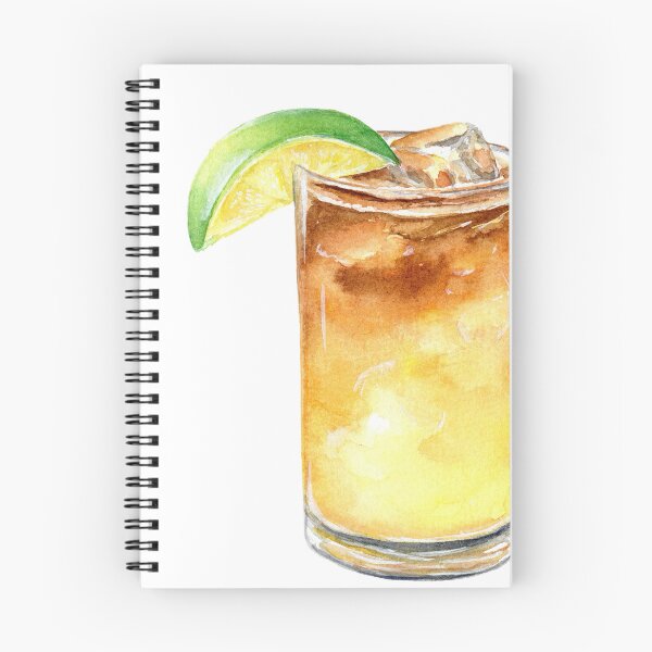 Item preview, Ice Lemon Tea, Watercolour designed and sold by MeiC-Artsy.