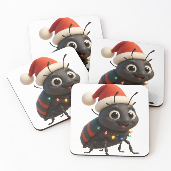 Item preview, Christmas Rove Beetle designed and sold by Sillytoe.