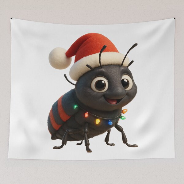 Item preview, Christmas Rove Beetle designed and sold by Sillytoe.