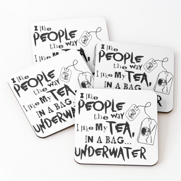 Item preview, I Like People How I Like My Tea Collection Apparel and Home Décor  designed and sold by Compass and a Camera.