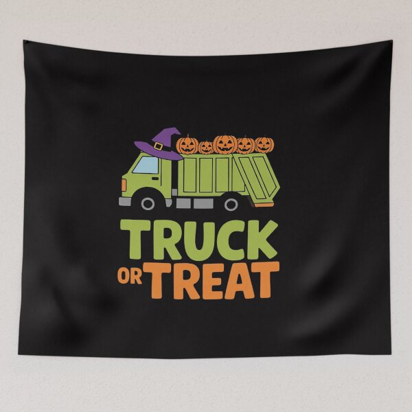 Item preview, Garbage Truck Pumpkins Toddler Baby Boys Halloween Kids designed and sold by ConceptThena.