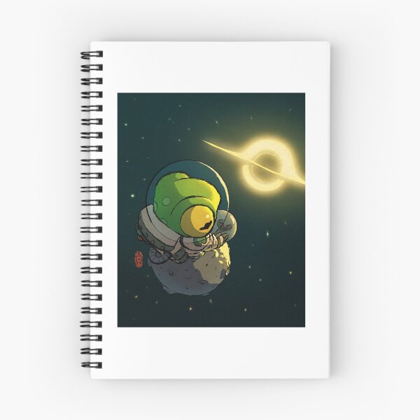 Item preview, Astronaut Frog Near Black Hole – Cute Space Explorer Amphibian Art designed and sold by DingHuArt.