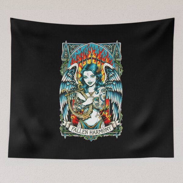 Item preview, Fallen Harmony - Beautiful Angel Girl designed and sold by CoffinsArt.