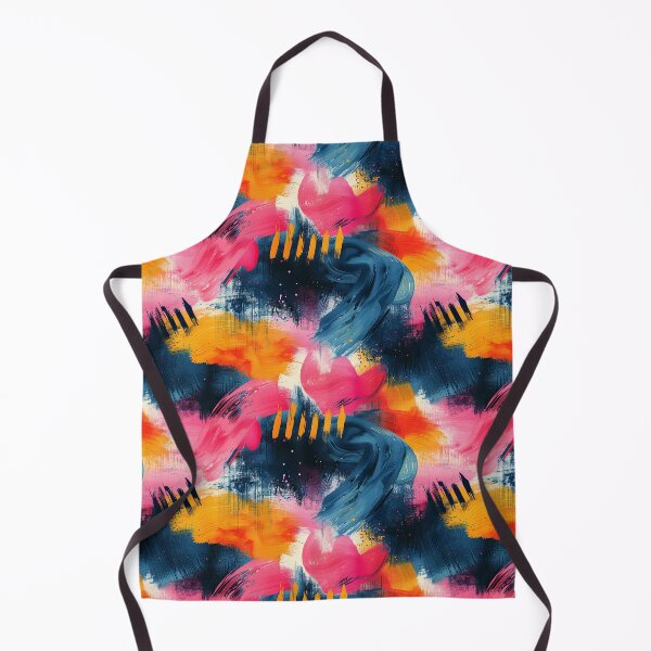 Item preview, Vibrant Abstract Brush Strokes Contemporary Art designed and sold by NTGUILTY.