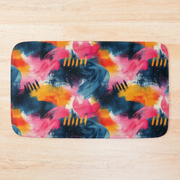 Item preview, Vibrant Abstract Brush Strokes Contemporary Art designed and sold by NTGUILTY.