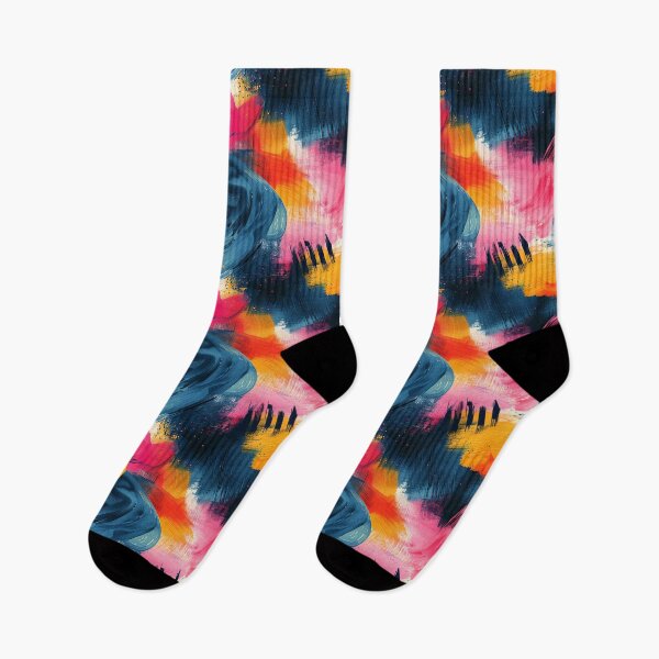 Item preview, Vibrant Abstract Brush Strokes Contemporary Art designed and sold by NTGUILTY.