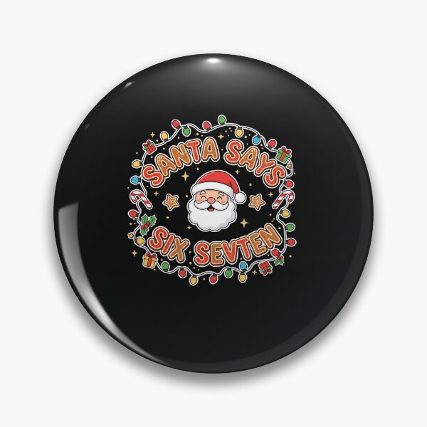 Item preview, Santa Says Six Seven Christmas Cookie Lights designed and sold by cawtoon.