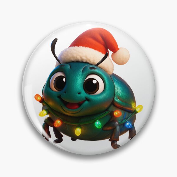 Item preview, Christmas Scarab Beetle designed and sold by Sillytoe.