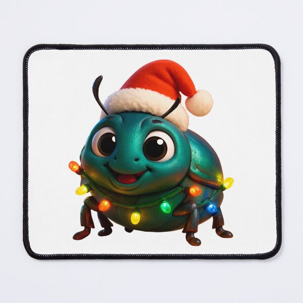 Item preview, Christmas Scarab Beetle designed and sold by Sillytoe.