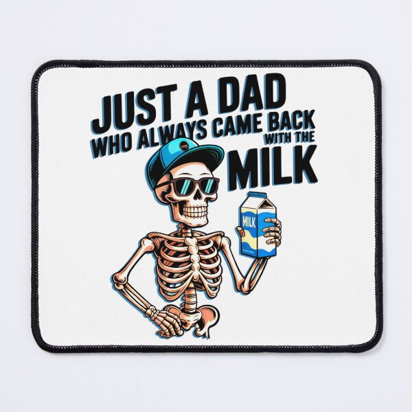 Item preview, Just A Dad Who Always Came Back with The Milk designed and sold by GhoulishGaze.