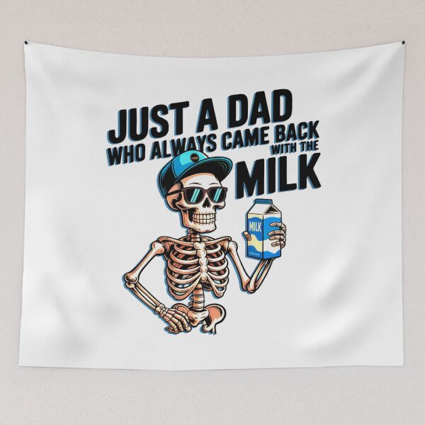 Item preview, Just A Dad Who Always Came Back with The Milk designed and sold by GhoulishGaze.