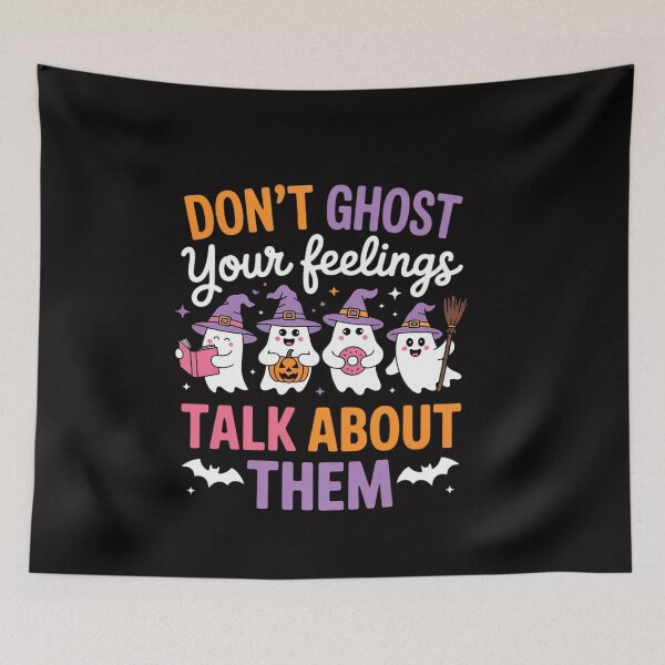 Item preview, Dont Ghost Your Feeling Halloween School Counselor Halloween designed and sold by ConceptThena.