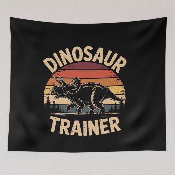 Artikelvorschau, Dinosaurier-Trainer Halloween Sonnenuntergang Dino Umriss entworfen und verkauft von ConceptThena.