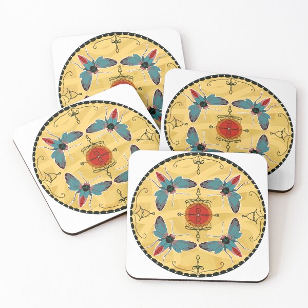 Item preview, Cicada mandala designed and sold by pgirl.