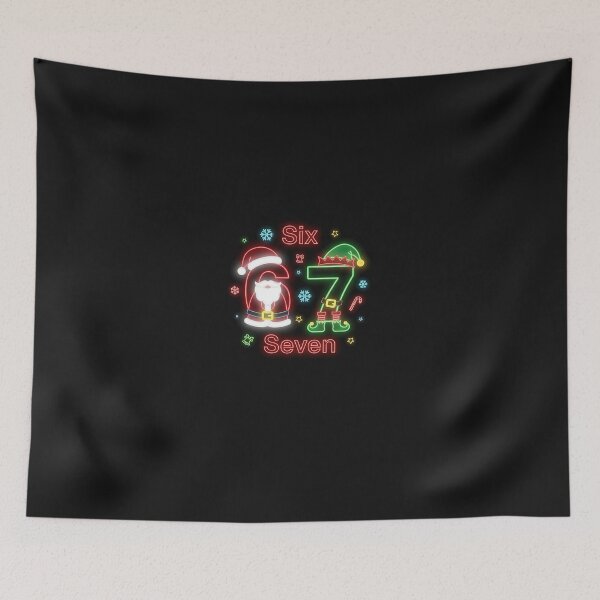Item preview, Six Seven 67 Santa & Elf Christmas Number designed and sold by cawtoon.