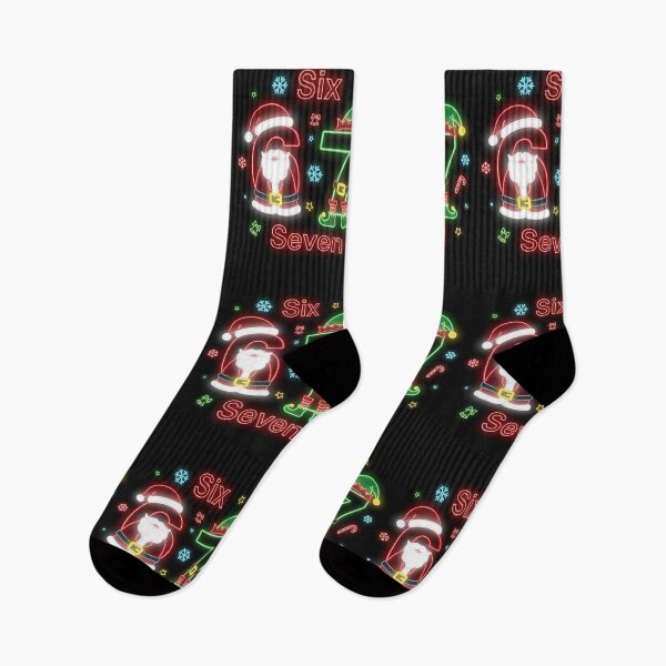 Item preview, Six Seven 67 Santa & Elf Christmas Number designed and sold by cawtoon.