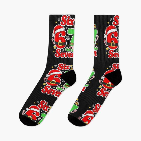 Item preview, Six Seven 67 Santa & Elf Christmas Number designed and sold by cawtoon.
