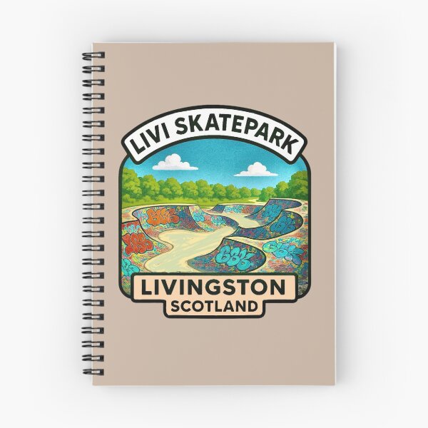 Item preview, Livi Skatepark - Livingston Scotland designed and sold by Myra365Art.