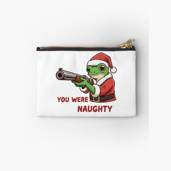 Item preview, Christmas Frog Shotgun You Were Naughty designed and sold by Gkinoki.