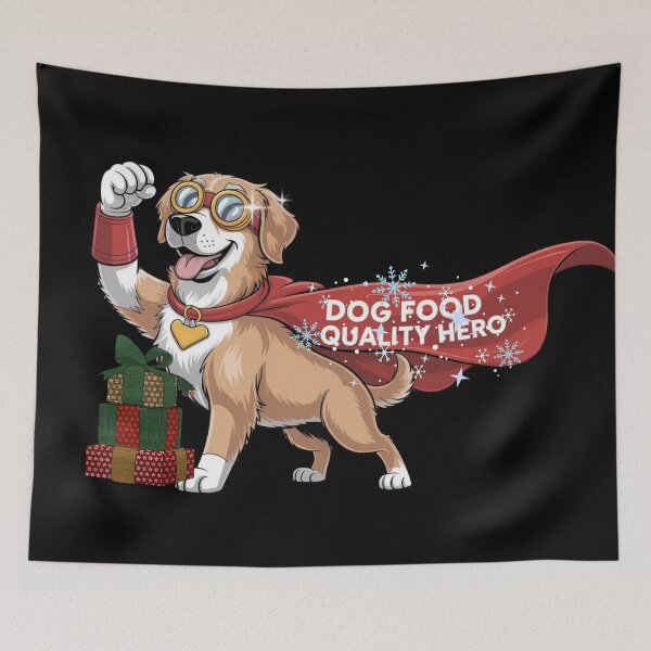 Item preview, Dog food quality hero – Christmas dog food tester  designed and sold by YourTrendyTees.
