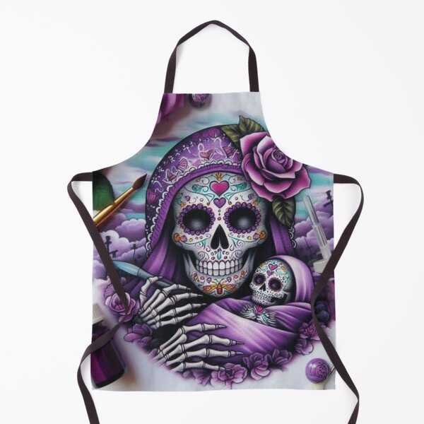 Item preview, Sugar Skull Mama and Baby: Apparel and Home Decor Collection designed and sold by Compass and a Camera.