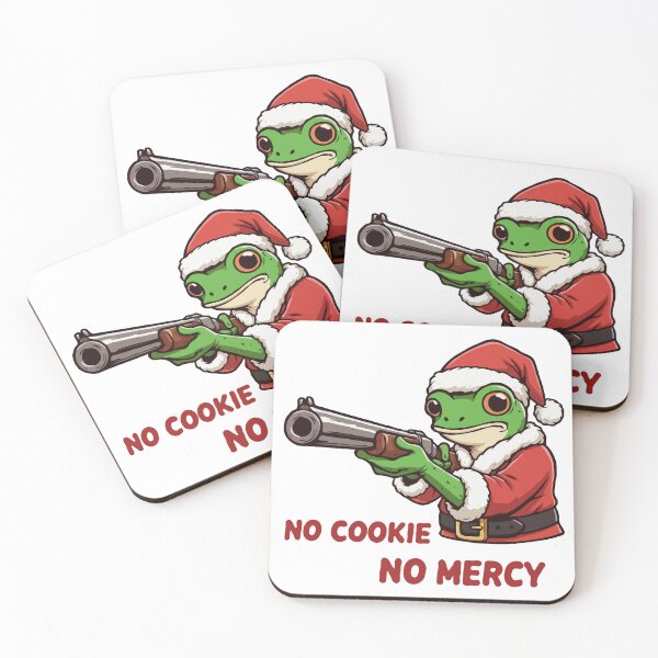 Item preview, Christmas Frog Shotgun No Cookie No Mercy designed and sold by Gkinoki.