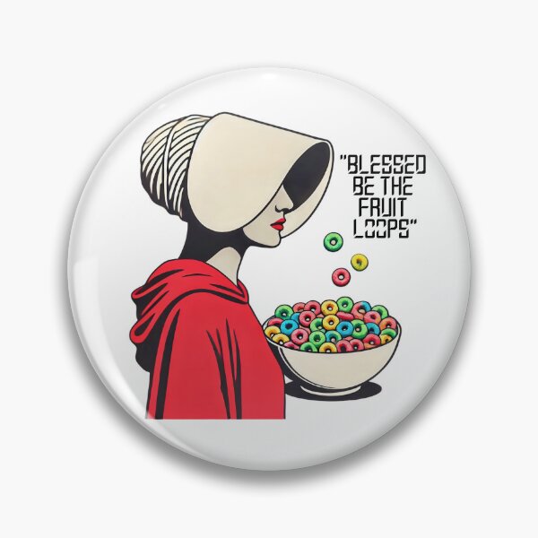 Item preview, Handmaid's Tale Parody – Fruit Loops Minimalist Art v4 designed and sold by KriticalDesigns.