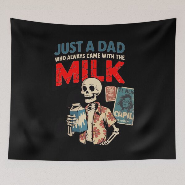 Item preview, Just A Dad Who Always Came Back with The Milk designed and sold by GhoulishGaze.