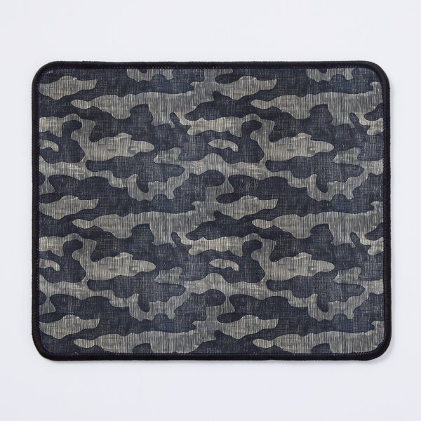 Item preview, Textured Dark Monochrome Camouflage Seamless Pattern designed and sold by NTGUILTY.