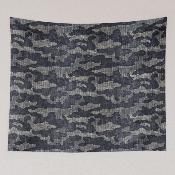 Item preview, Textured Dark Monochrome Camouflage Seamless Pattern designed and sold by NTGUILTY.