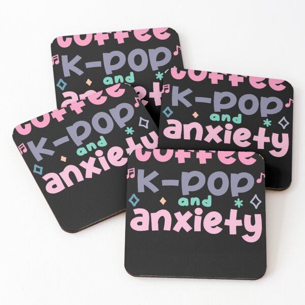 Item preview, Coffee-K-Pop-Anxiety designed and sold by PatrickHagen.