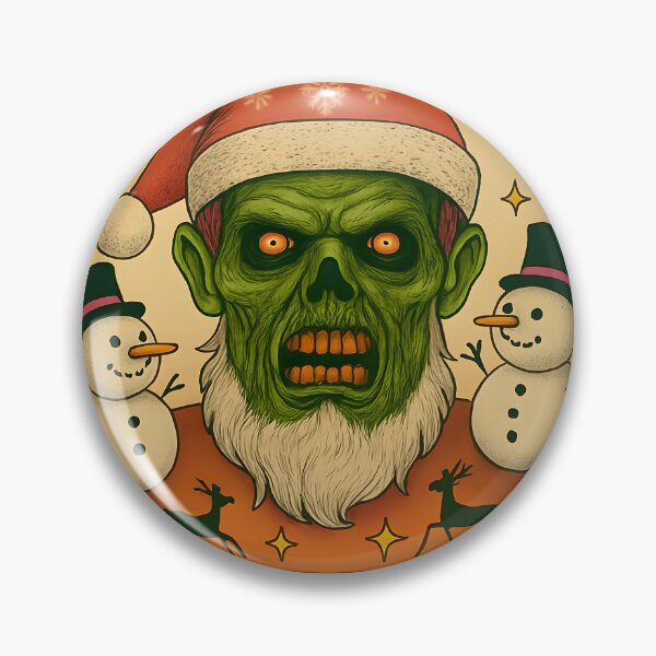 Item preview, Zombie Holidays - Merry Christmas designed and sold by NightTimeJ.