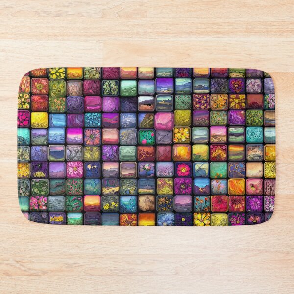 Item preview, Colorful Tile with Nature Themes designed and sold by JPugliese.