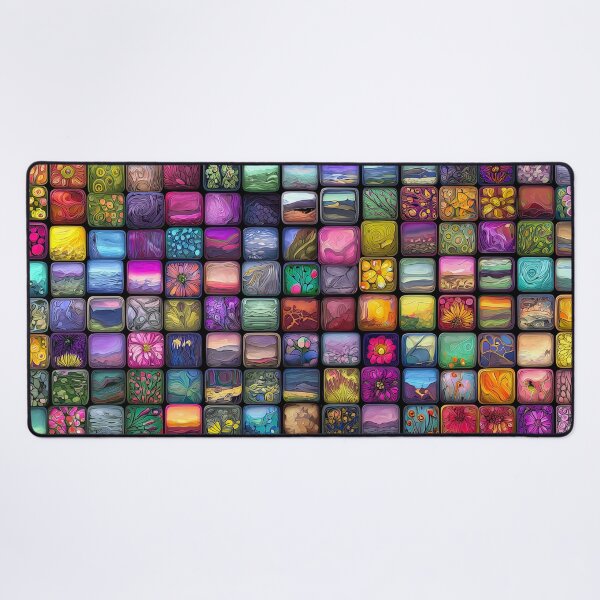 Item preview, Colorful Tile with Nature Themes designed and sold by JPugliese.