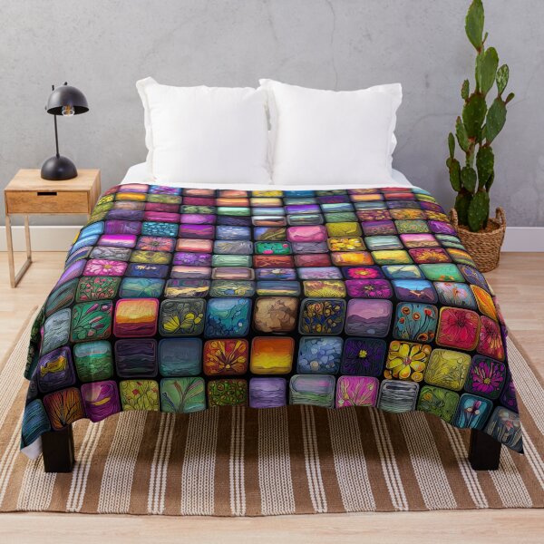 Item preview, Colorful Tile with Nature Themes designed and sold by JPugliese.