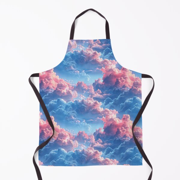 Item preview, Dreamy Pink and Blue Sky Clouds Pattern designed and sold by NTGUILTY.