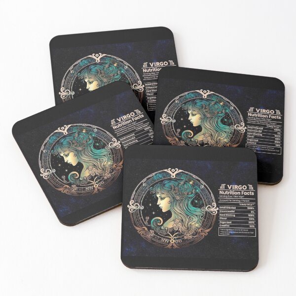 Item preview, Virgo-Themed Nutritional Value Apparel & Home Decor designed and sold by Compass and a Camera.