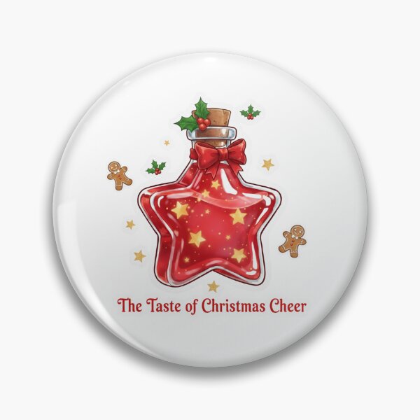 Item preview, Starry Christmas Cheer Potion - With Text designed and sold by GingyB.