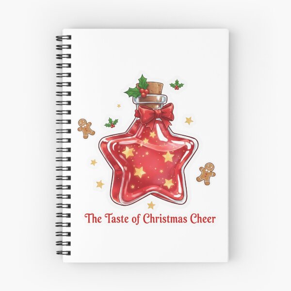Item preview, Starry Christmas Cheer Potion - With Text designed and sold by GingyB.