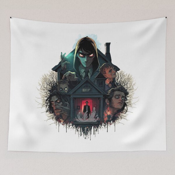 Item preview, Characters of horror art designed and sold by Modern-Tropical.