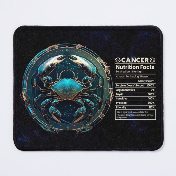 Item preview, Cancer-Themed Nutritional Value Apparel & Home Decor designed and sold by Compass and a Camera.