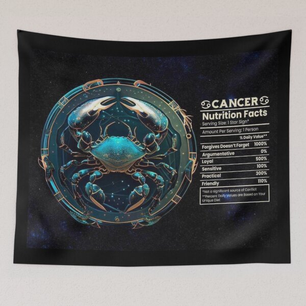 Item preview, Cancer-Themed Nutritional Value Apparel & Home Decor designed and sold by Compass and a Camera.