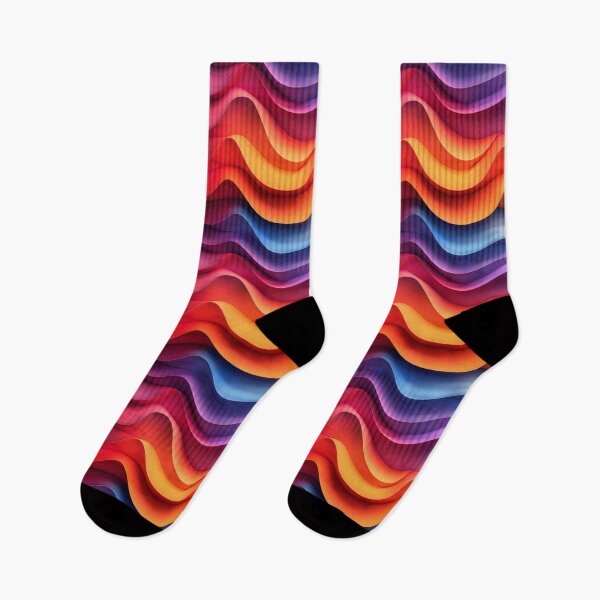 Item preview, Smooth Dynamic Wavy Gradient Abstract Pattern designed and sold by NTGUILTY.