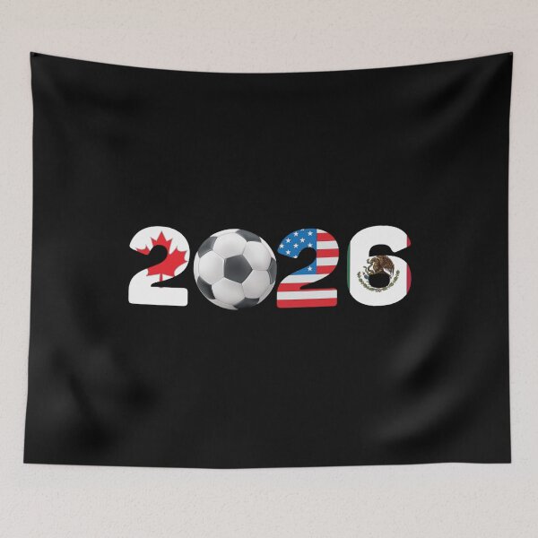 Item preview, 2026 North America Football Massive Event Soccer Ball  designed and sold by WavesOnOcéano.