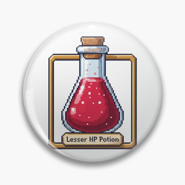 Item preview, Lesser HP Potion designed and sold by supernick97.