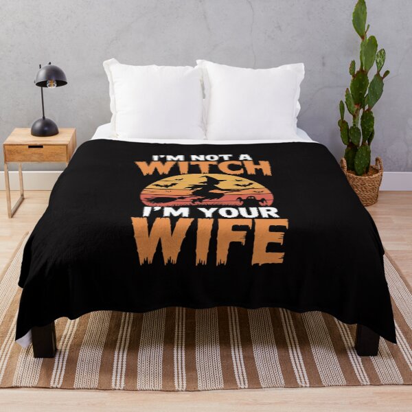 Item preview, Womens I'm Not Witch I'm Your Wife Couple Halloween designed and sold by Viepenny.